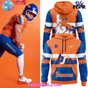 -Boise State Football Throwback 2024 Hoodie