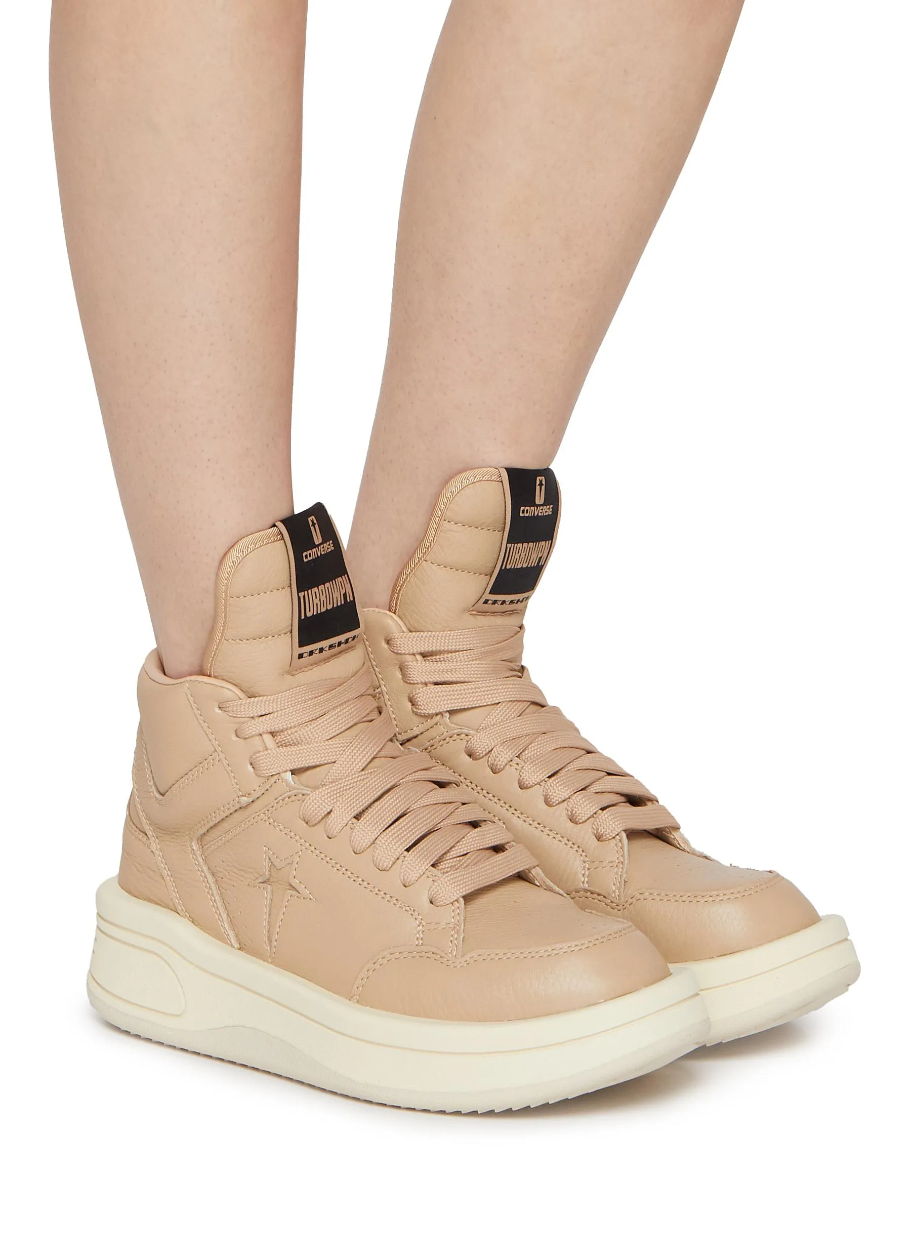 -----------RICK OWENS DRKSHDW  ---- ------------ ----x Converse TURBOWPN High Top Sneakers --