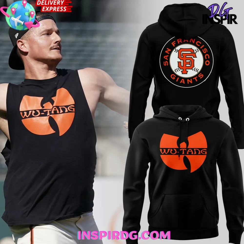 -San Francisco Giants Wu-Tang Edition Hoodie