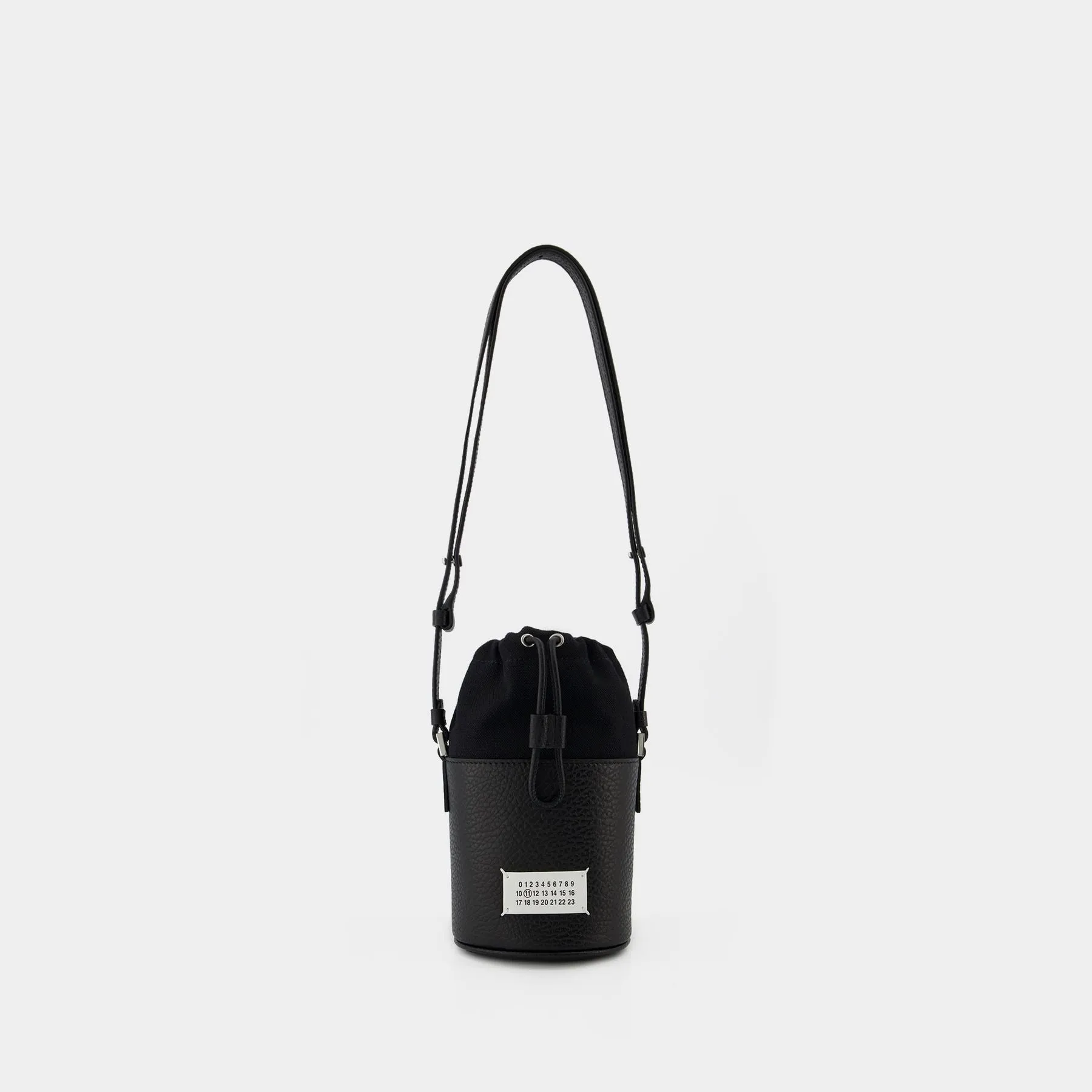 5Ac Mini Hobo Bag - Maison Margiela - Black - Leather