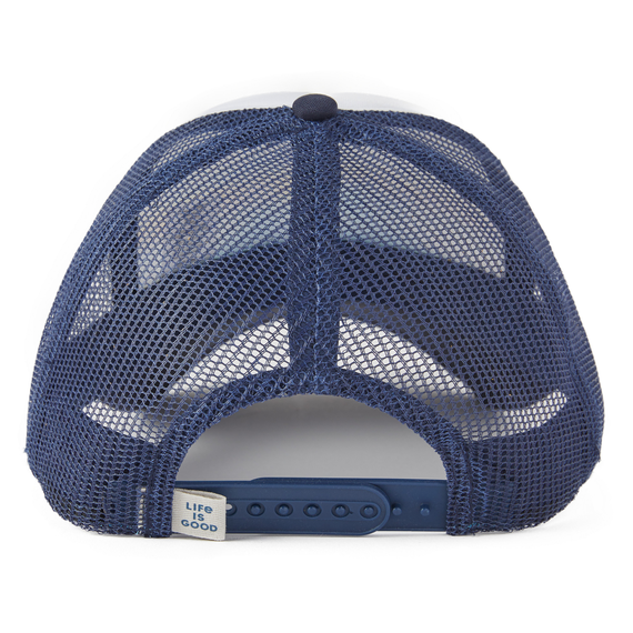 Adult Unisex Wave Stripe Trucker Hat