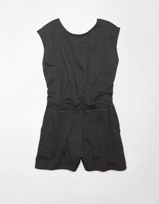 AE Fleece Crew Neck Romper-