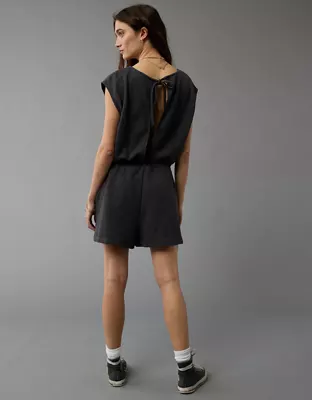 AE Fleece Crew Neck Romper-