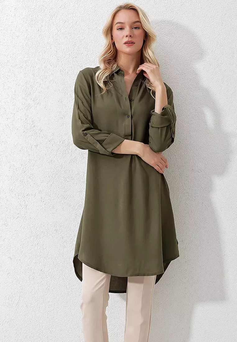 Alacati Half Placket Tunic