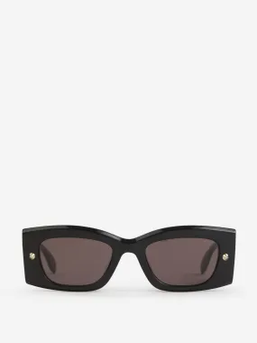 Alexander McQueen Rectangular Sunglasses 