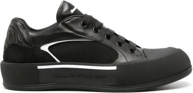 Alexander McQueen Skate Deck Plimsoll sneakers Black