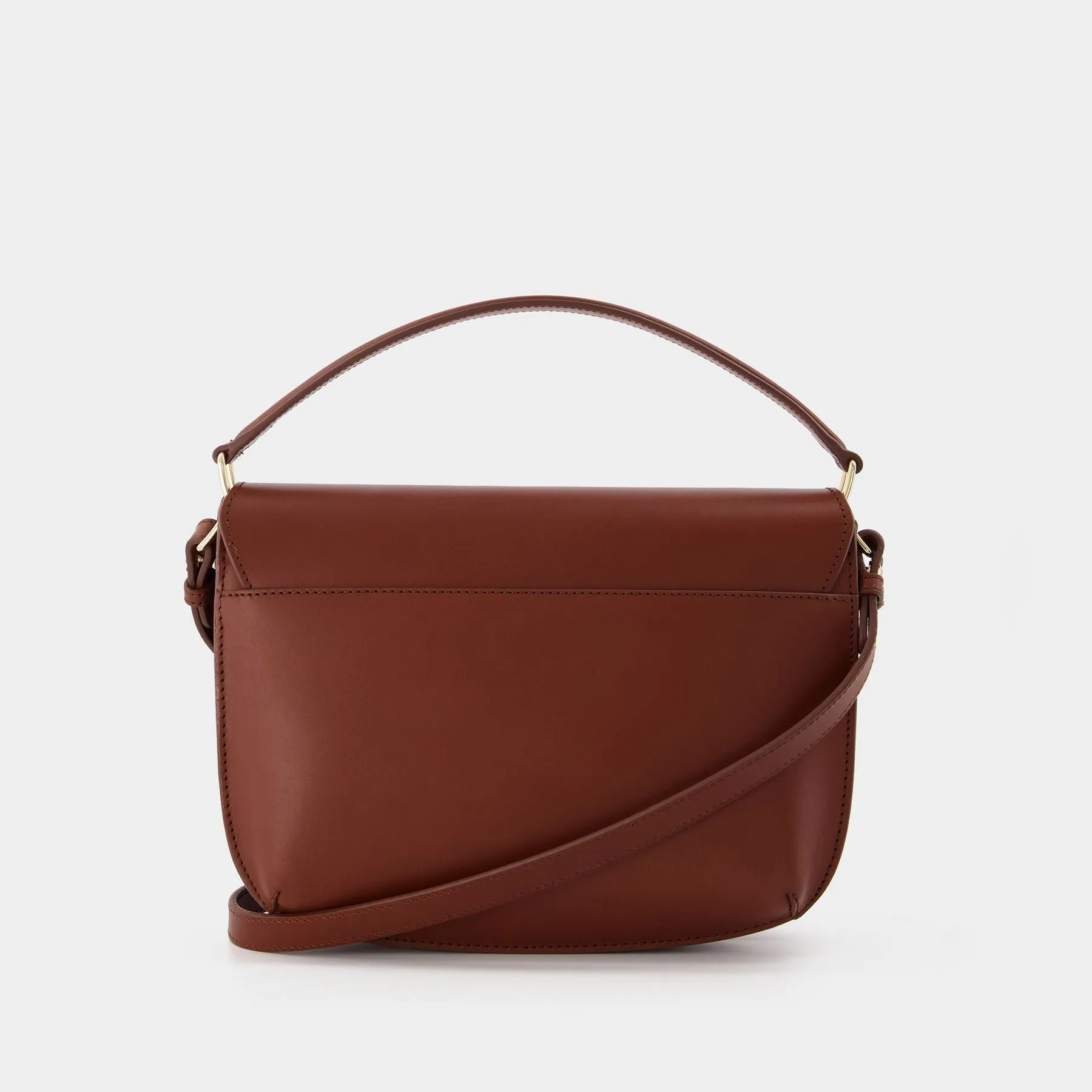 A.P.C.  Sarah Bag in Brown Leather