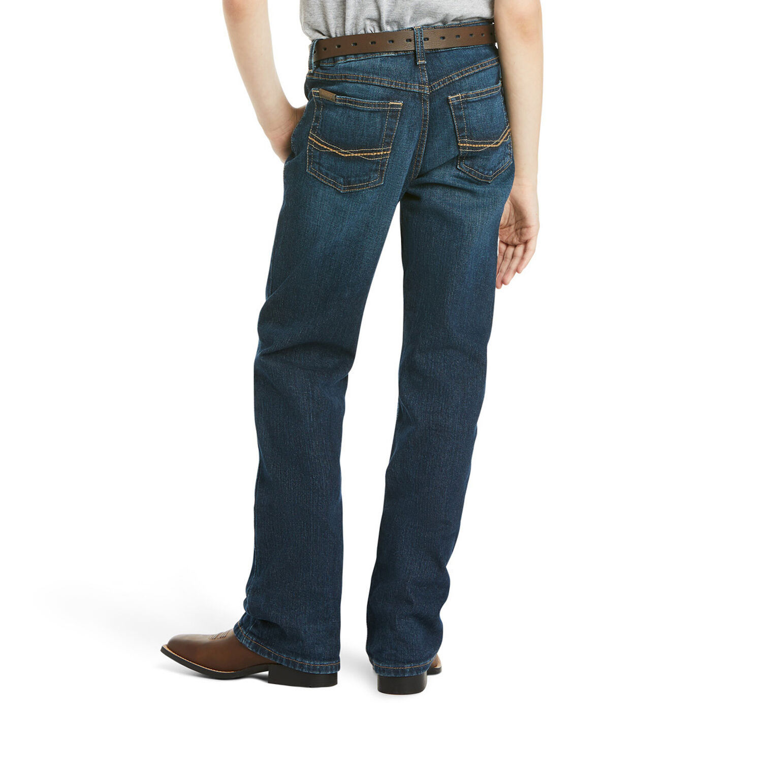 Ariat Boy's B4 Relaxed Stretch Legacy Boot Cut Jean in Chief