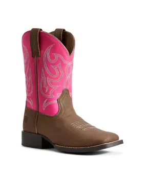 Ariat Youth Jr. Champ Brahma Western Boot