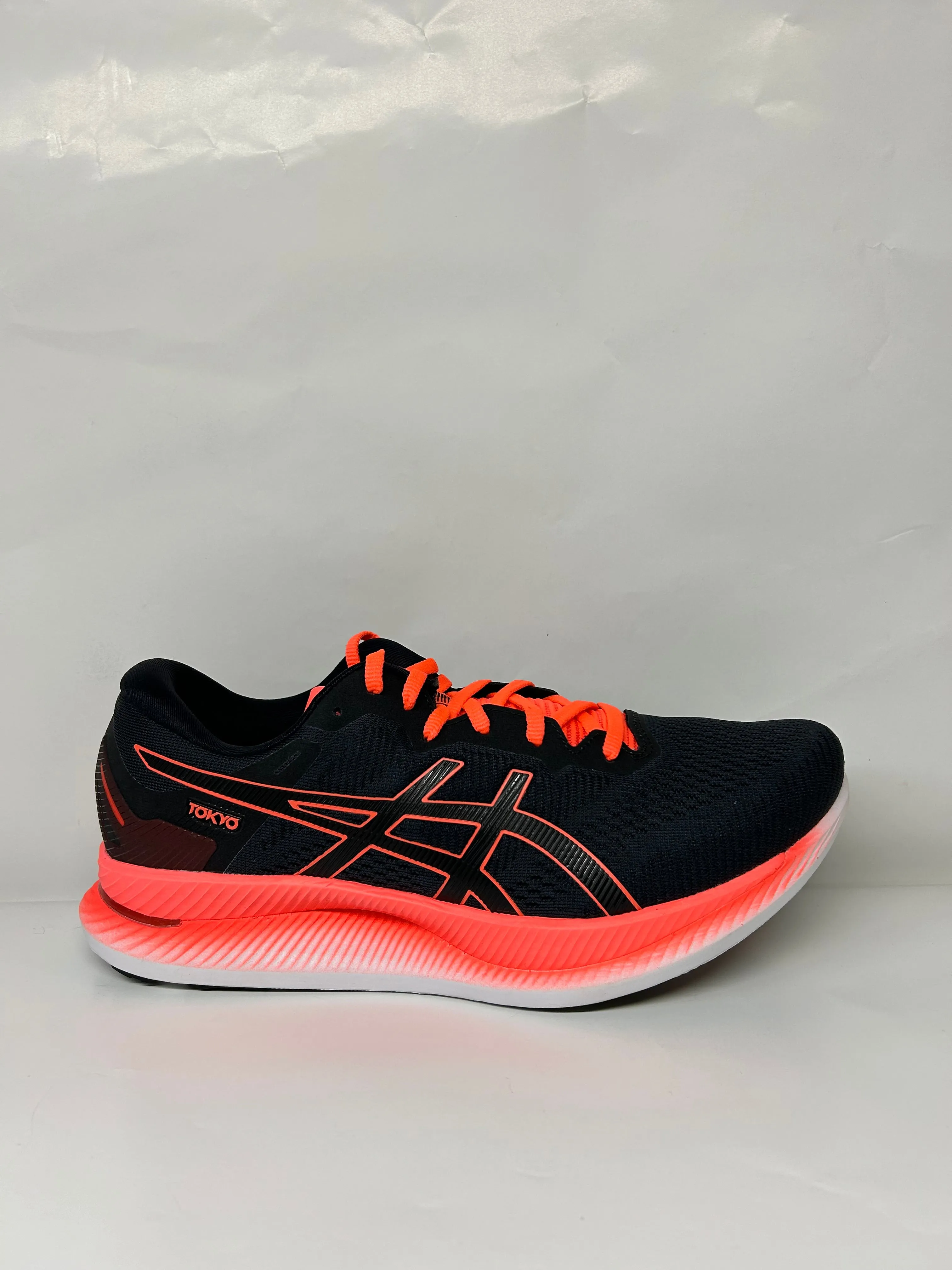 ASICS GlideRide TOKYO Black/Sunrise Red