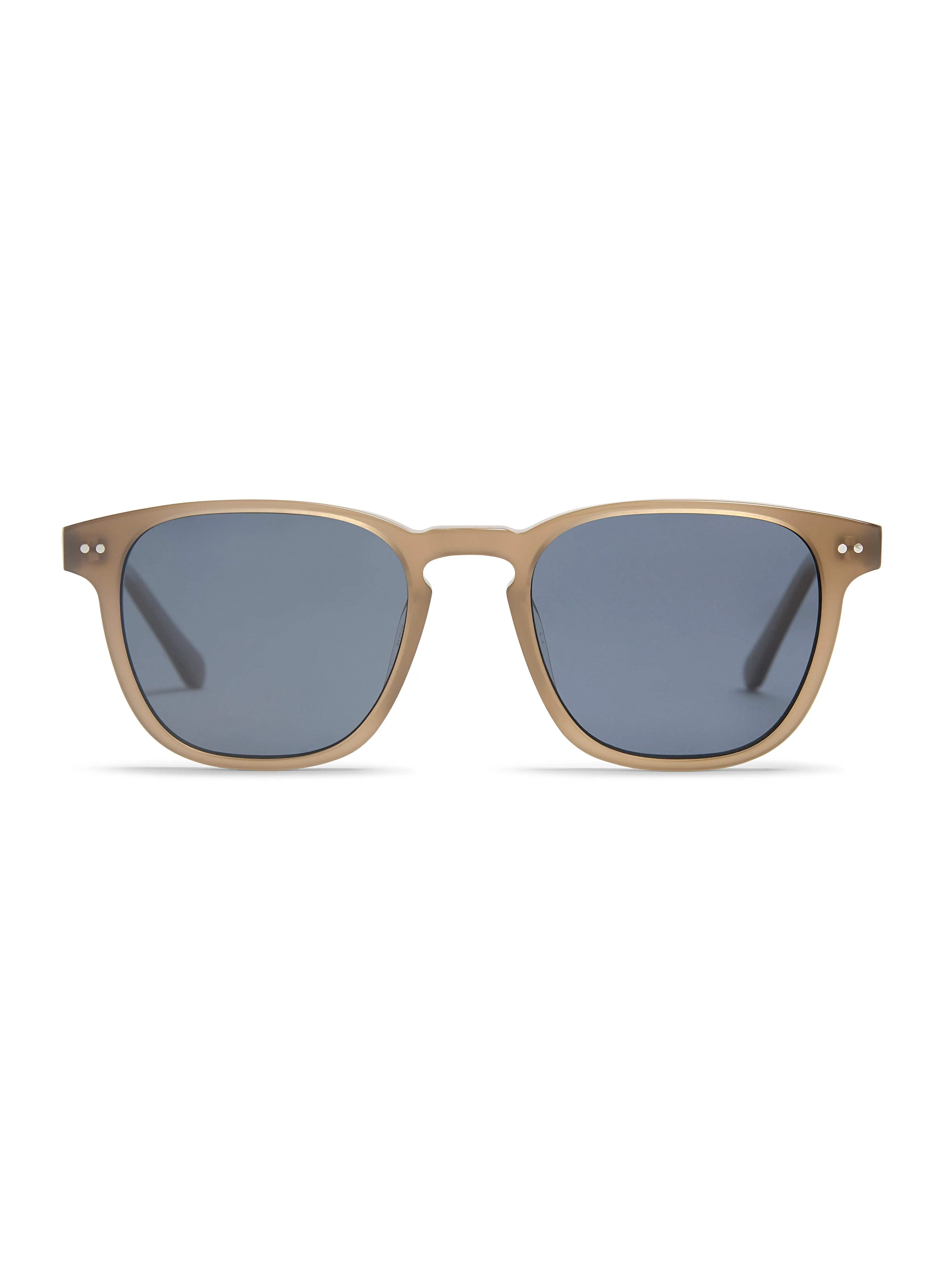 August Sunglasses - Milky Olive Grey