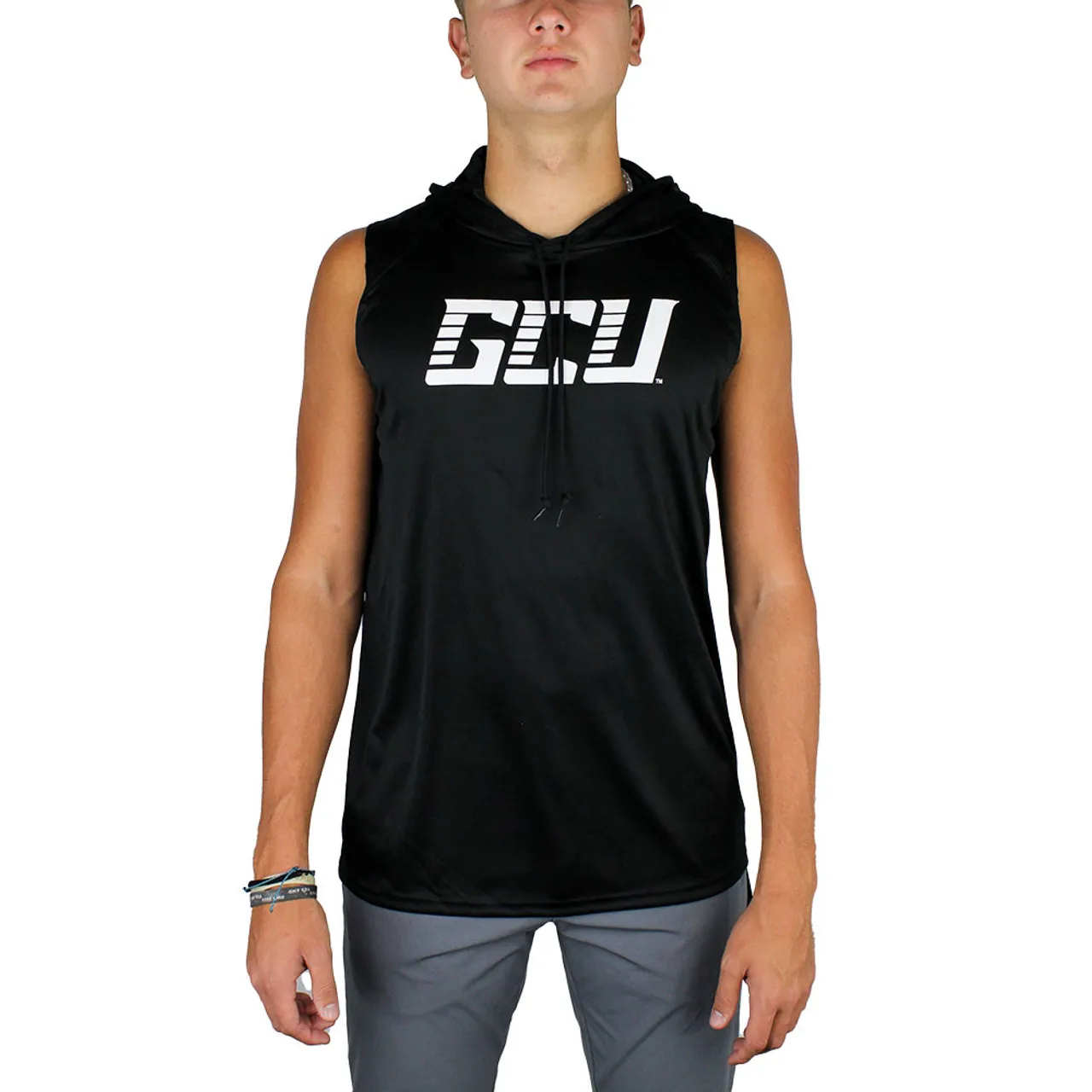 Badger Men's Black GCU Tank Hoodie