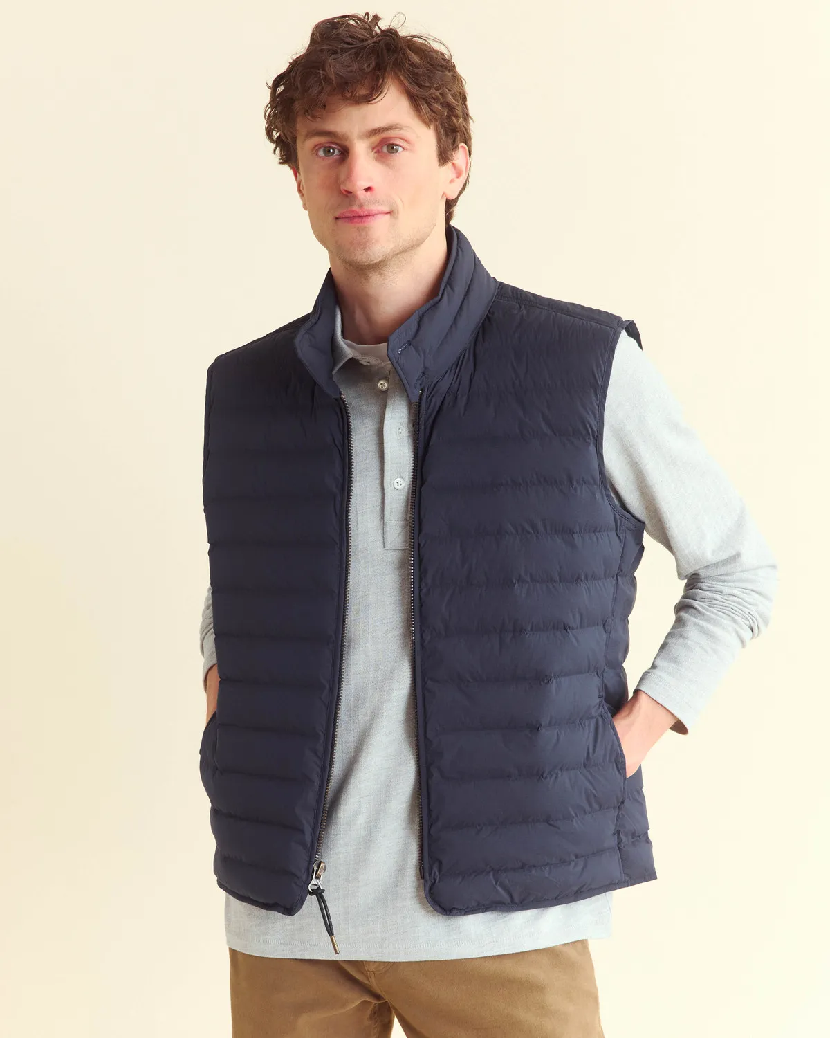 Baffle Vest - Dark Navy