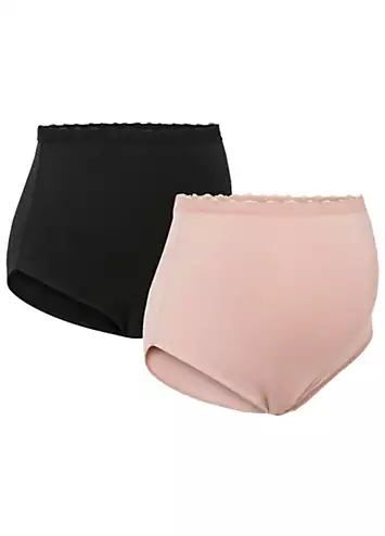 bonprix Pack Of 2 Maternity Briefs