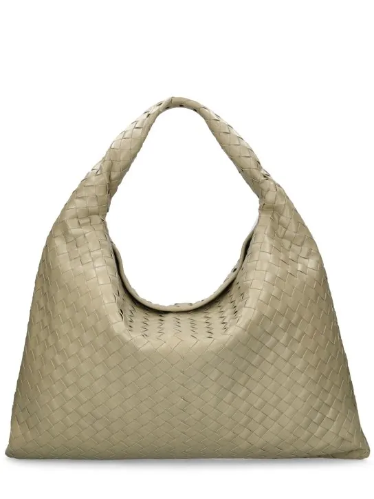 Bottega Veneta   Large Hop leather shoulder bag 