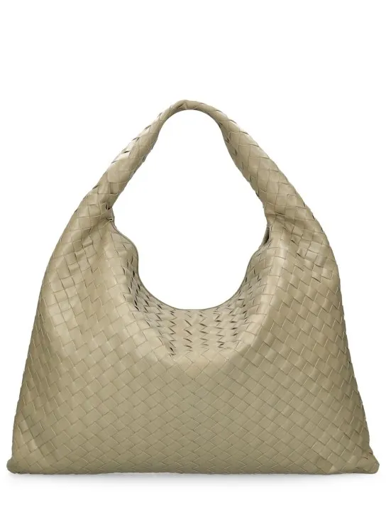 Bottega Veneta   Large Hop leather shoulder bag 