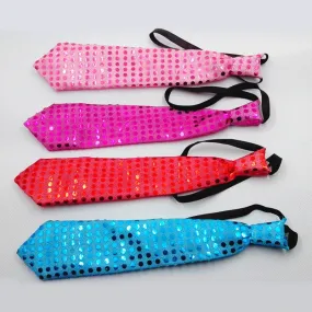 Bowtie Flashing Light Up Sequin Necktie LED Bow Tie Necktie Club Bar Xmas Party Women Tie Wedding Bowtie Luminous Gift