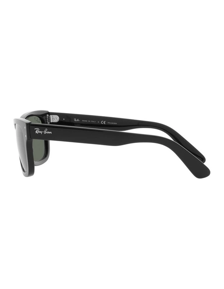 Burbank Polarised Sunglasses in Black