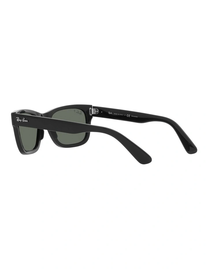 Burbank Polarised Sunglasses in Black