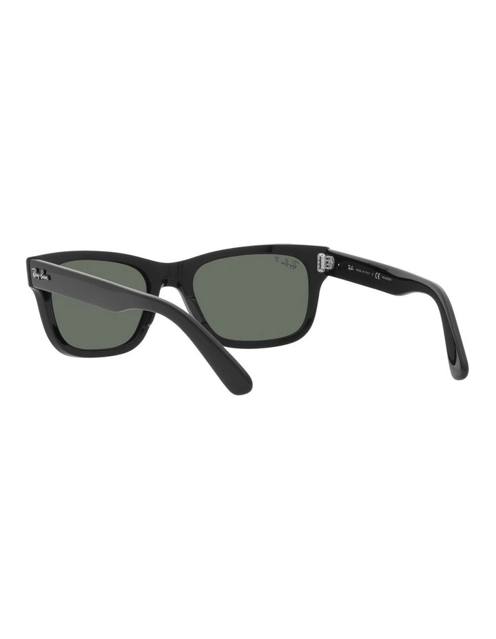 Burbank Polarised Sunglasses in Black