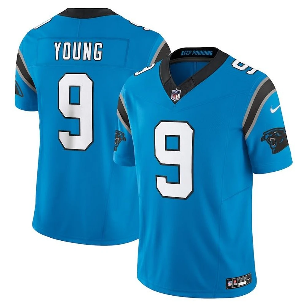 Carolina Panthers Bryce Young Blue Nike Vapor F.U.S.E Limited Jersey