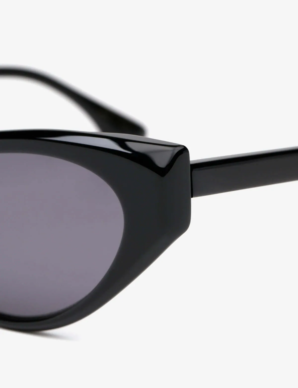 Cat Eye Sunglasses - Black