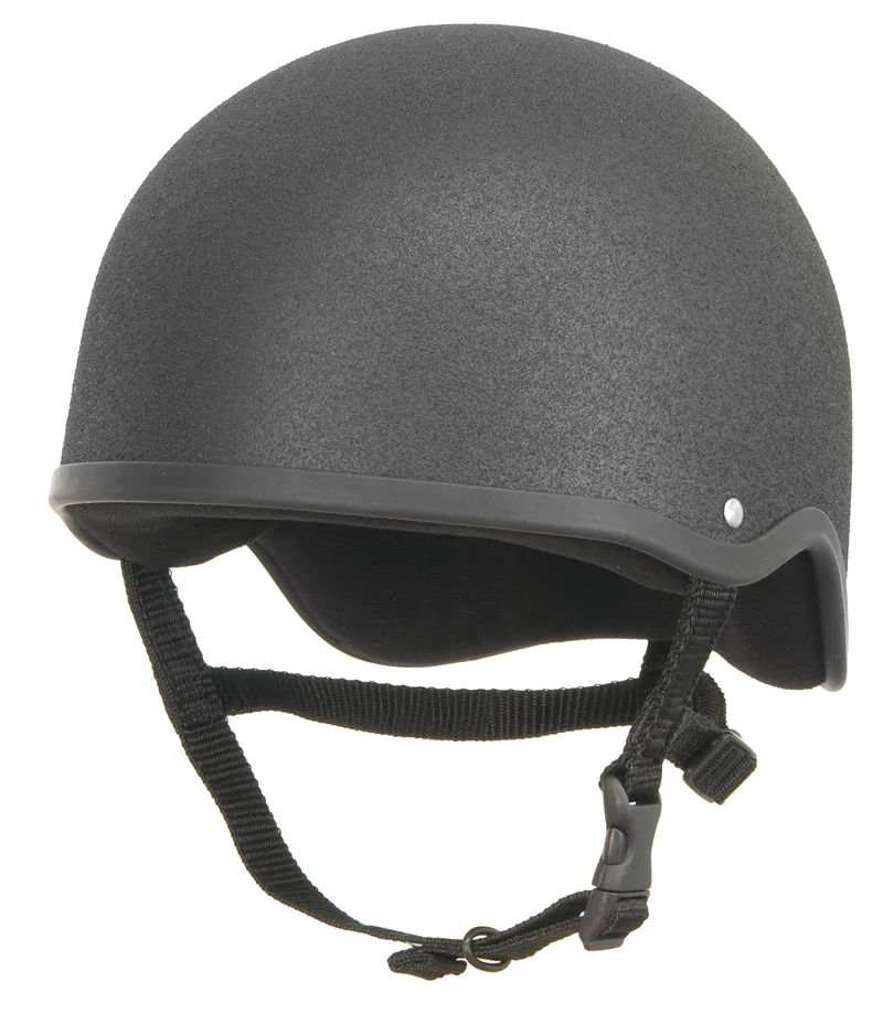 Champion Junior Plus Skull Riding Hat - Black