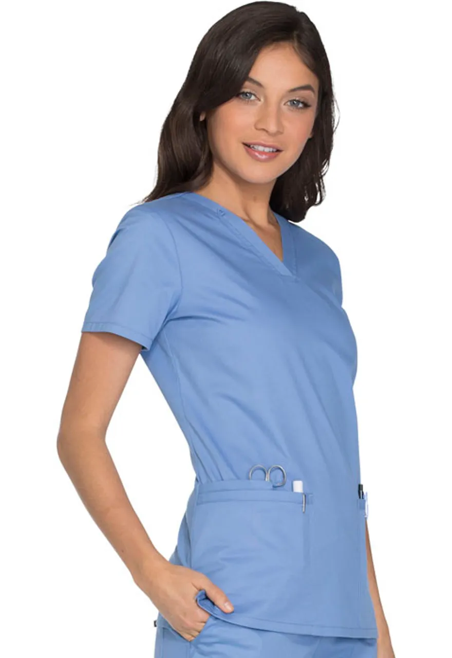 Cherokee Workwear Cherokee Workwear Core Stretch Women's V-Neck Top #WW630