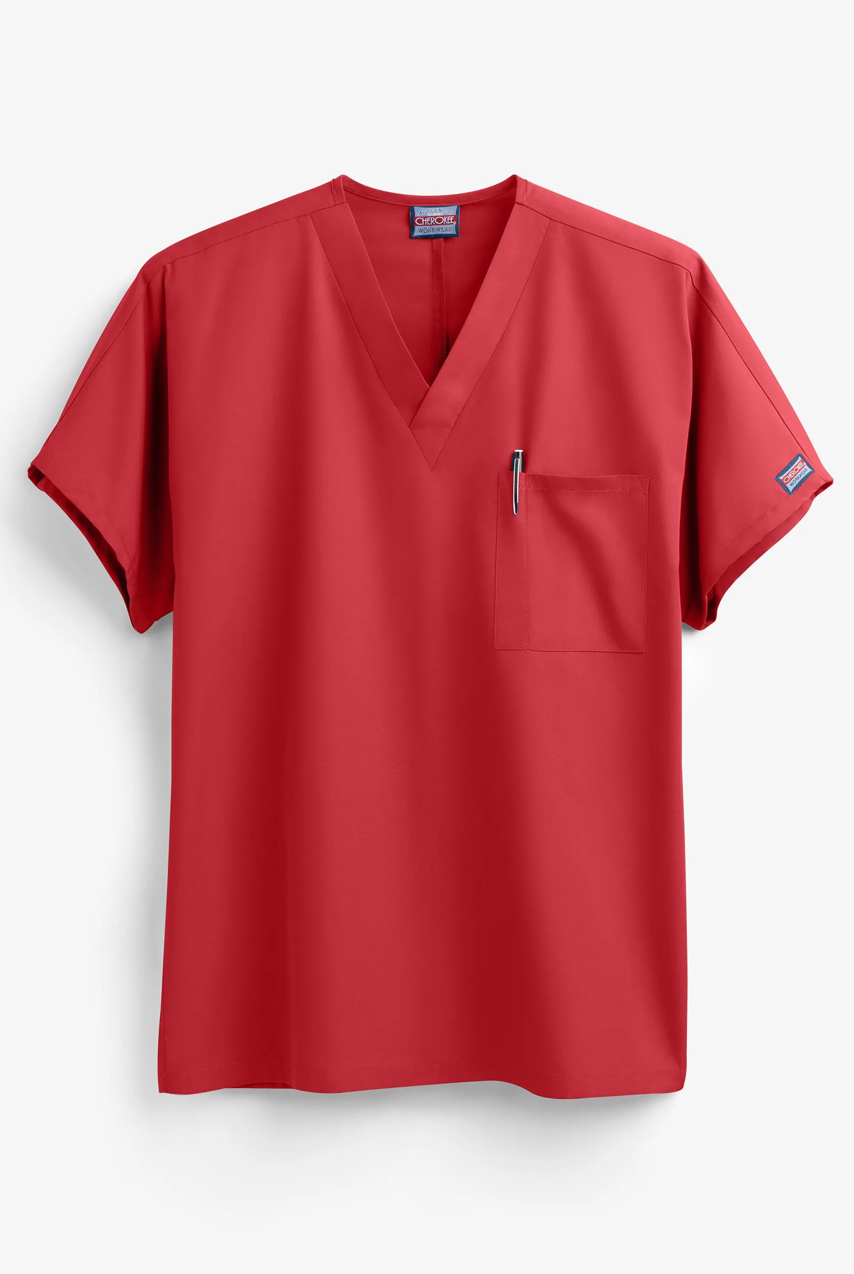 Cherokee Workwear Unisex 1-Pocket V-Neck Scrub Top