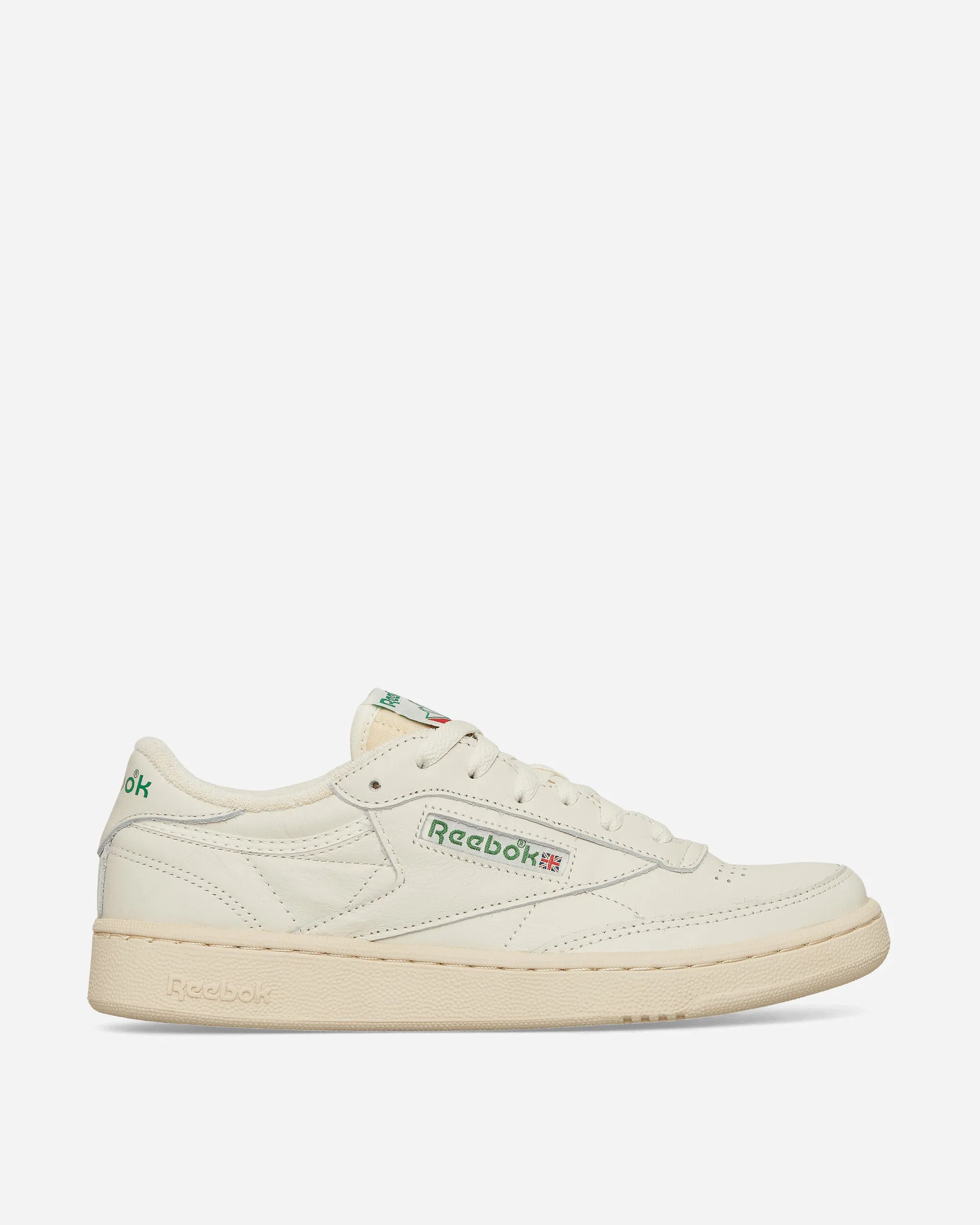 Club C 85 Vintage Sneakers Chalk / Paper White / Green