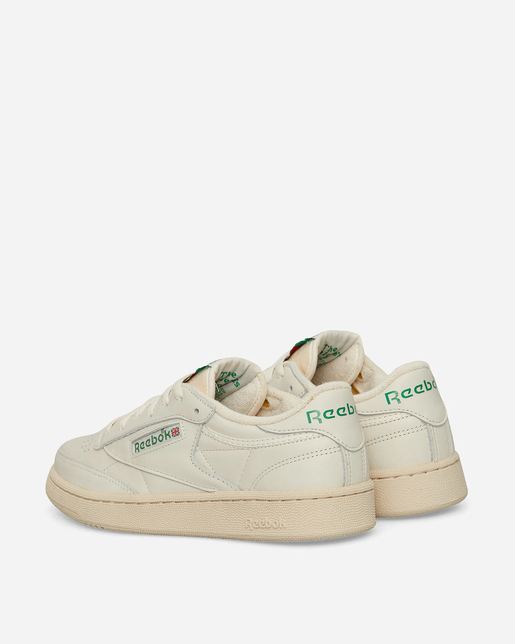 Club C 85 Vintage Sneakers Chalk / Paper White / Green