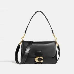 COACH Soft Tabby Shoulder Bag | Black