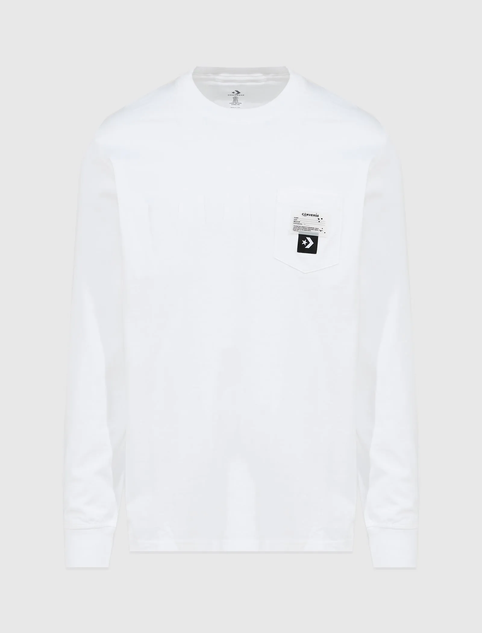 CONVERSE JOSH VIDES LS TEE   WHITE