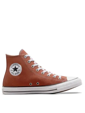 Converse Mens Canvas Hi Trainers - Light Brown