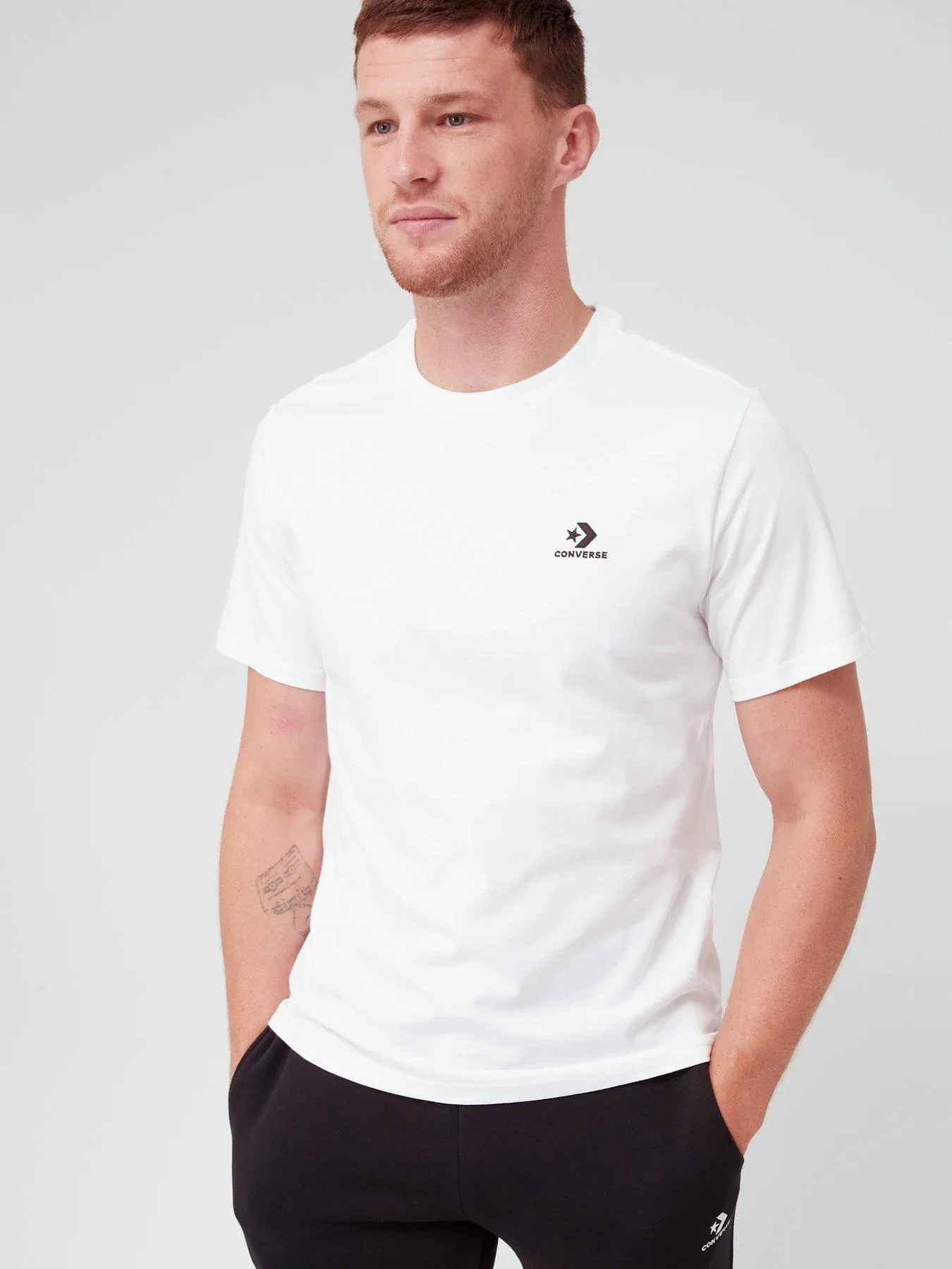 Converse Star Chevron T-Shirt - White