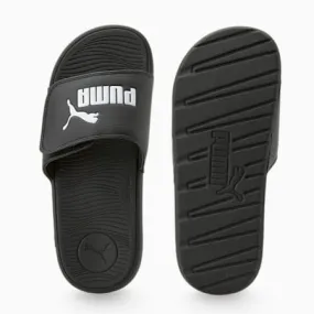 Cool Cat 2.0 V Slides - Youth 8-16 years | PUMA Black-PUMA White | PUMA SHOP ALL PUMA | PUMA 