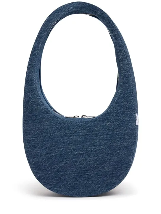 Coperni   Swipe denim shoulder bag 