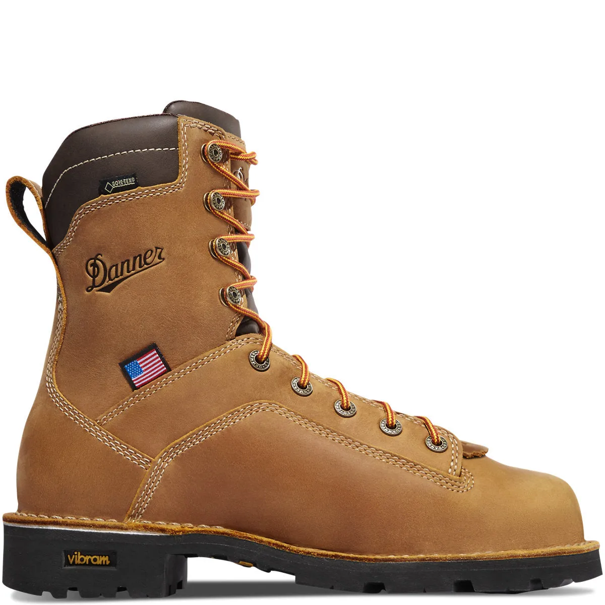 DANNER MEN'S QUARRY USA 17315, 8 BOOT (GORE-TEX ,ASTM, EH, OIL & SLIP RESIST)