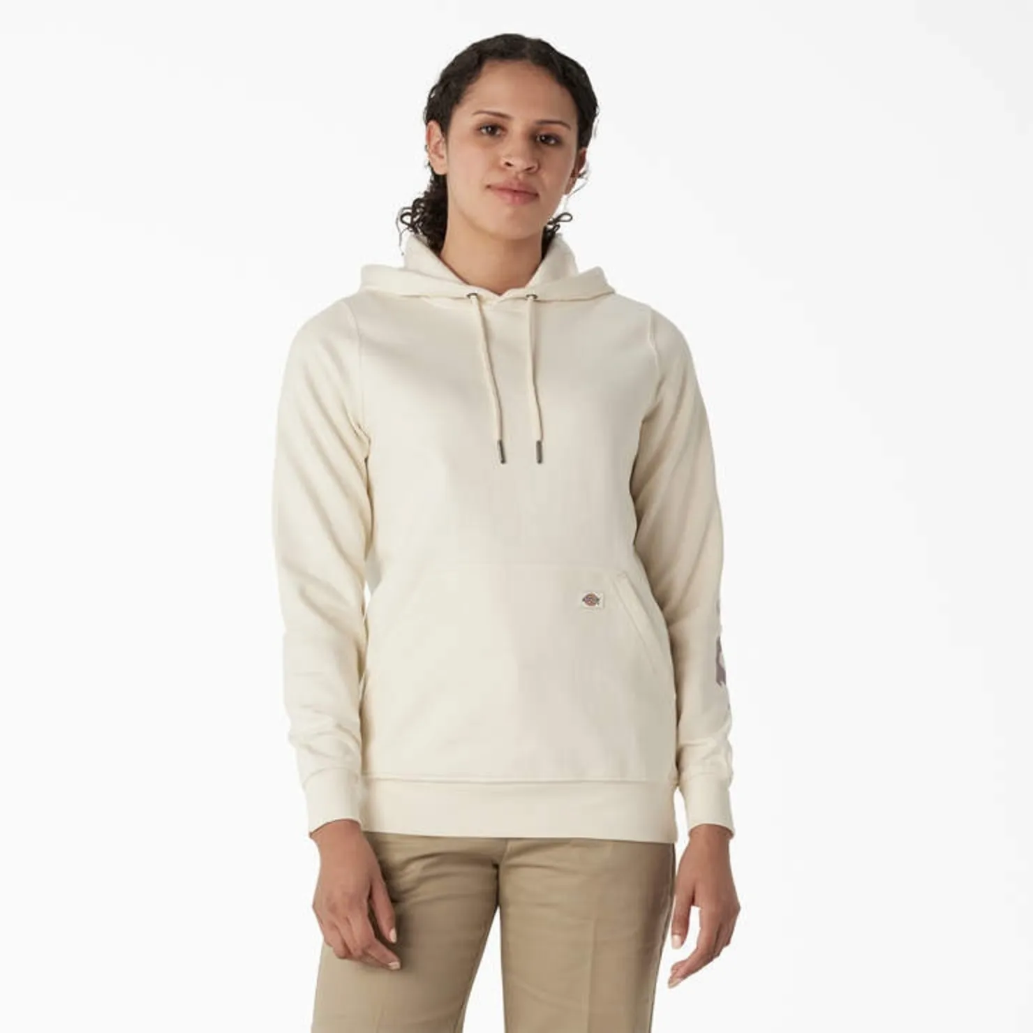 Dickies Women's Water Repellent Sleeve Logo Hoodie 