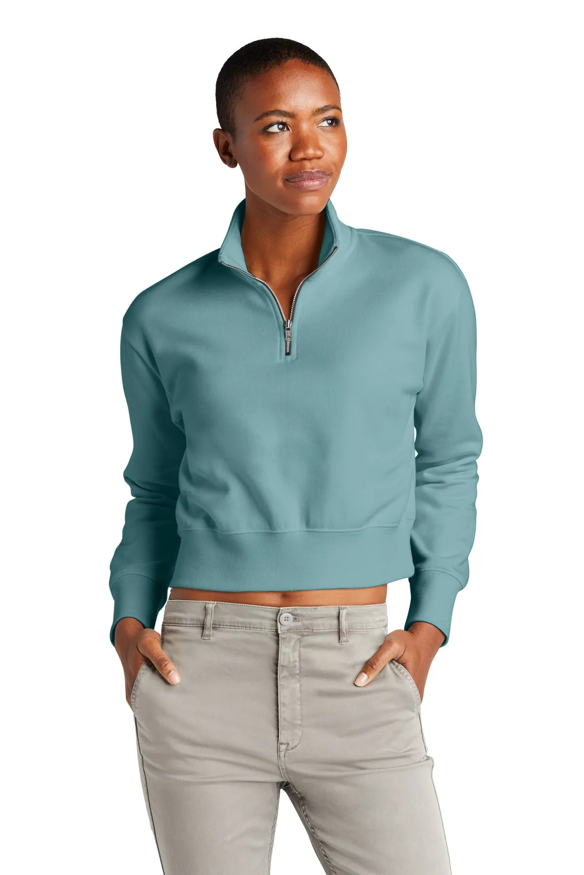 District Women's V.I.T. Fleece 1/2-Zip DT6111