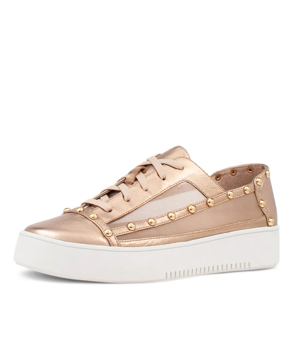 DJANGO & JULIETTE Ladio Champagne Mix Sneakers Ws