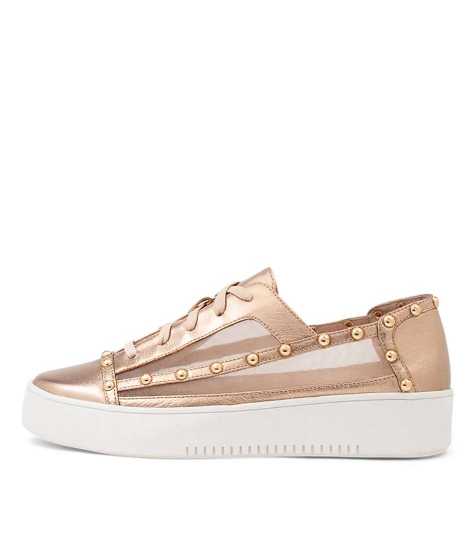 DJANGO & JULIETTE Ladio Champagne Mix Sneakers Ws