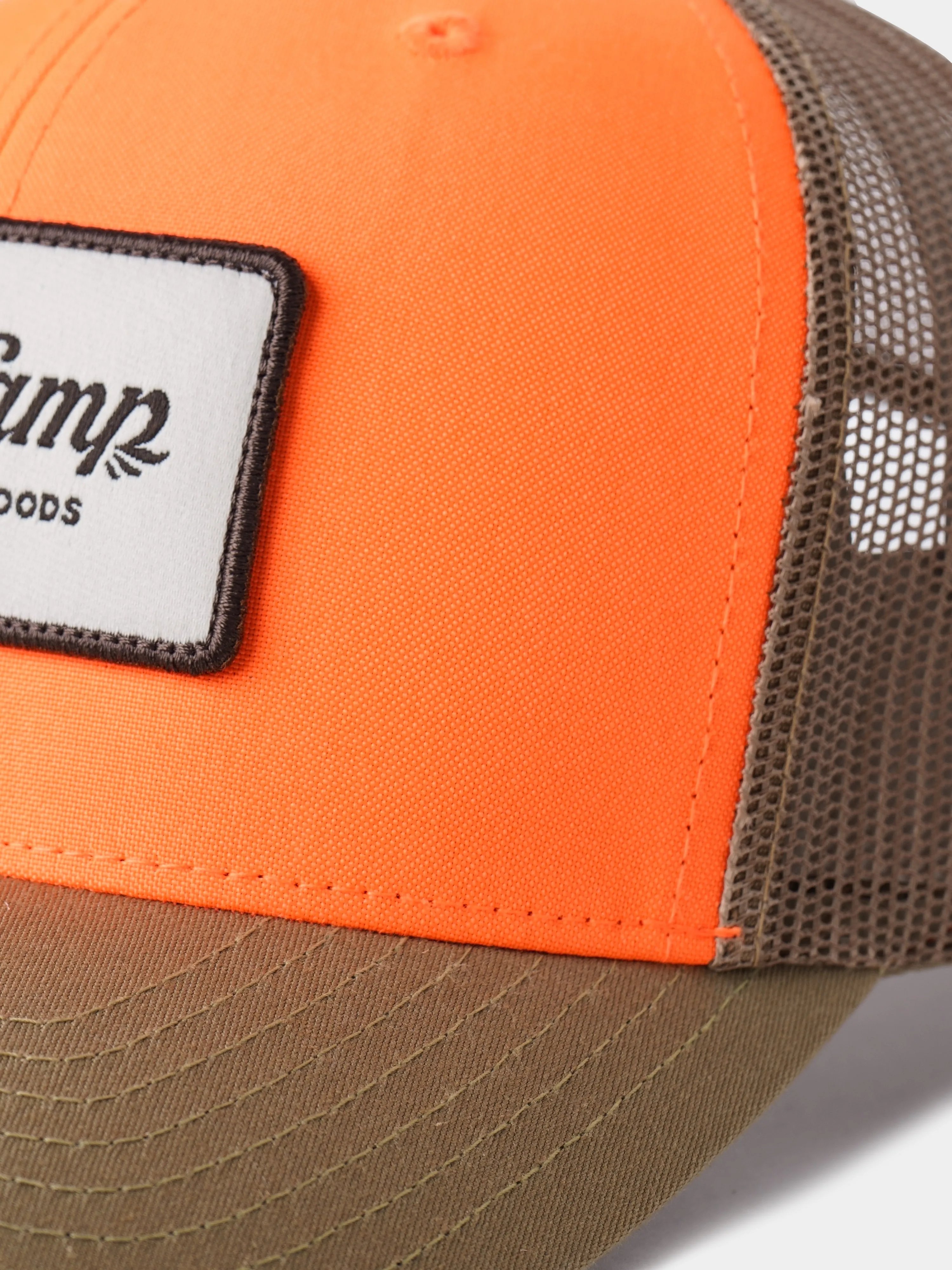 Duck Camp Trucker Hat Wheat/Blaze