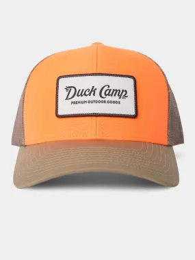 Duck Camp Trucker Hat Wheat/Blaze