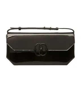 Emblem Folio Shoulder Bag Black