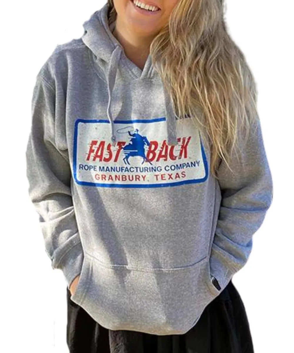 Fast Back Retro Logo Hoodie