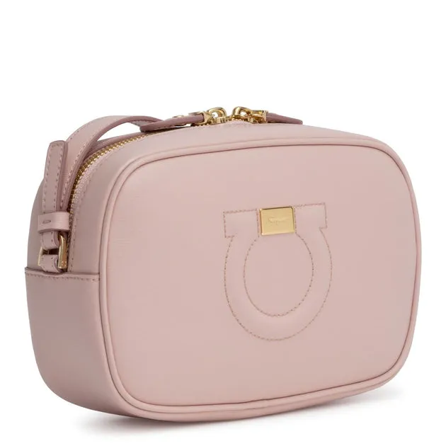 Ferragamo Gancio City light pink cross body bag