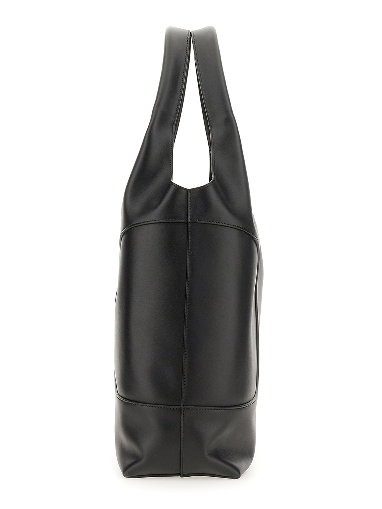 FERRAGAMO    LEATHER CUT OUT HOBO BAG