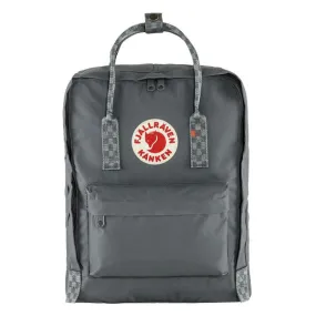 Fjallraven Kanken Backpack - Super Grey / Check