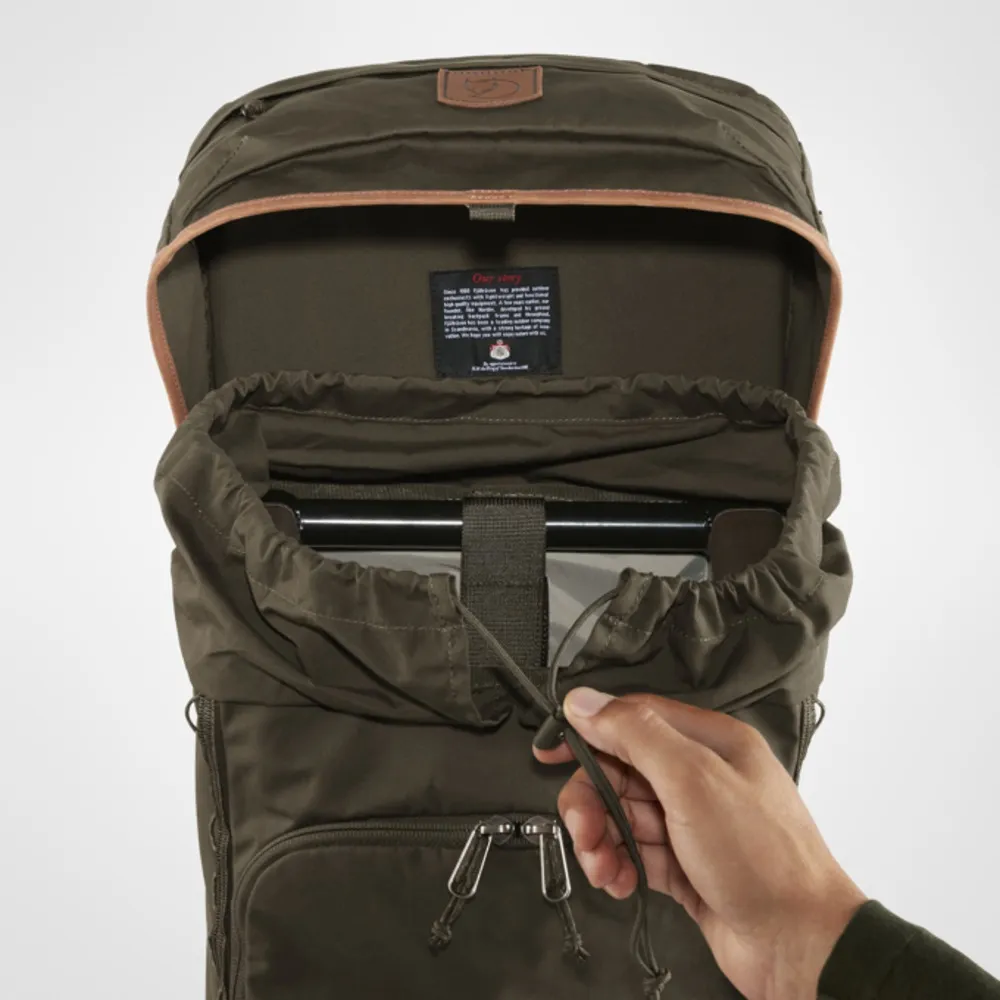 FjallRaven Singi Stubben Robust Backpack - Dark Olive